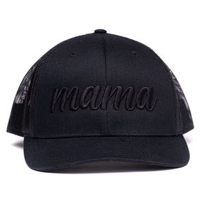 Black “Mama” Trucker Hat